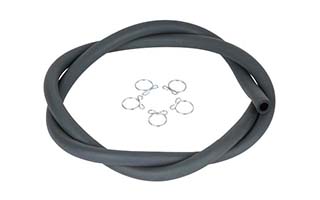 1M 5mm I/D 10mm O/D HYPALON (External) + NBR (Internal) Motorcycle Fuel Hose