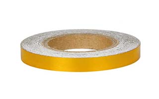 7mm 6M 3M Gold Motorcycle Rim Tape